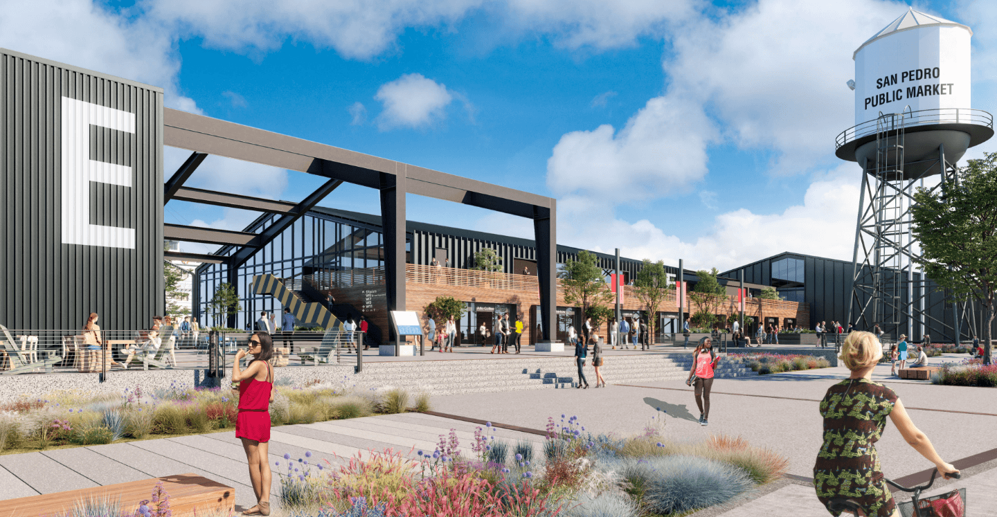 Fresh Renderings Reveal a Sleek New Plan for San Pedro’s Public Market