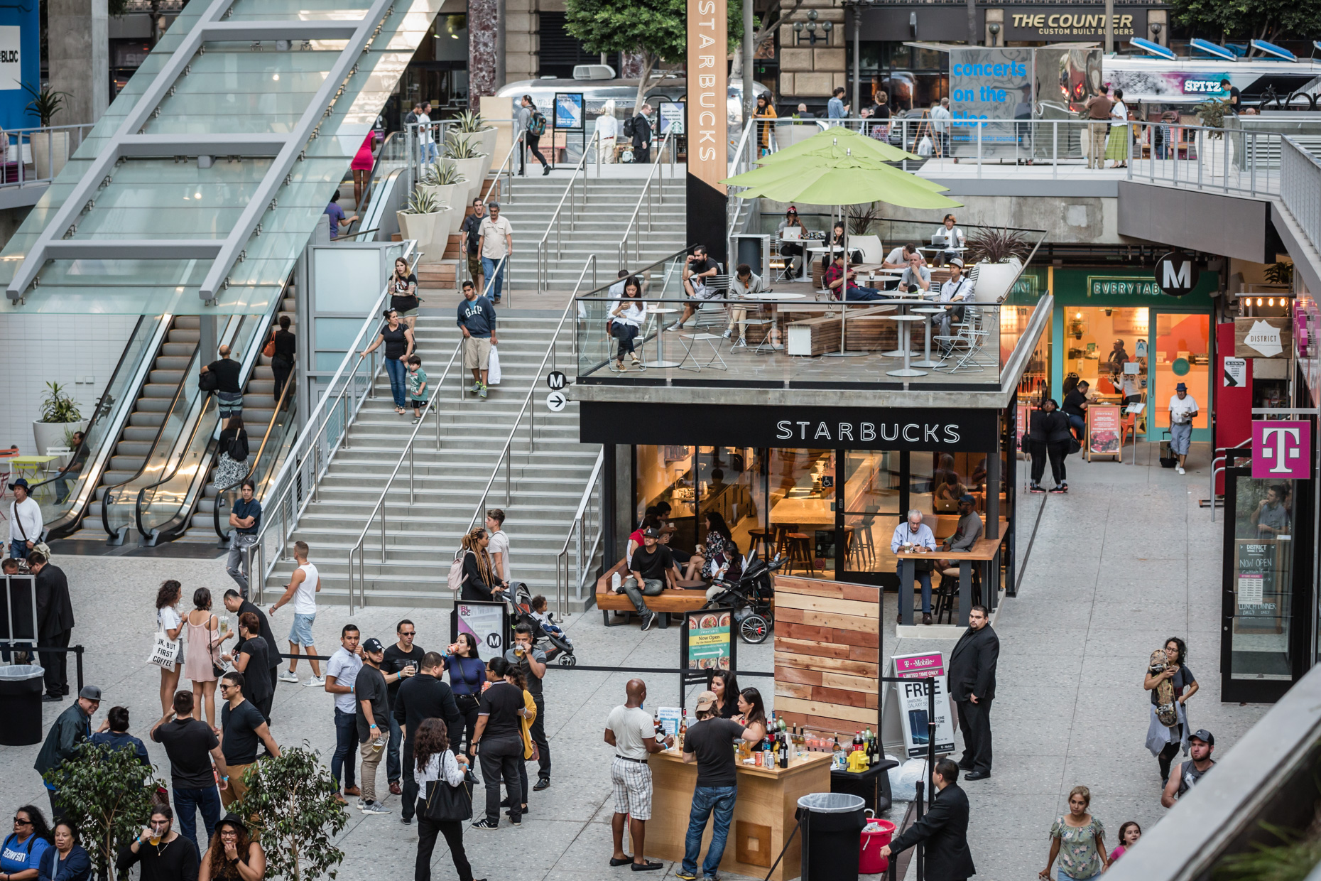 $250-million makeover of a downtown L.A. mall is back on track as Alamo Drafthouse signs