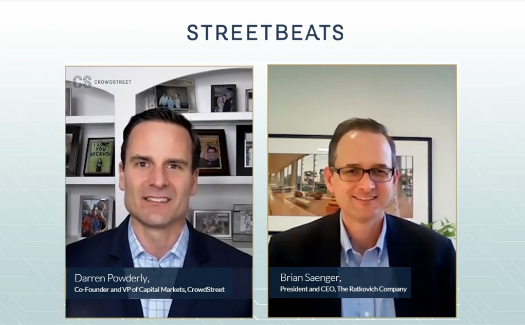 CrowdStreet’s Darren Powderly joined by Brian Saenger, President and CEO